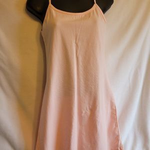 Pink T-shirt Dress